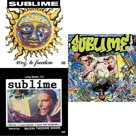 40Oz. To Freedom & Robbin The Hood & Second Hand Smoke [LP Vinyl Bundle]