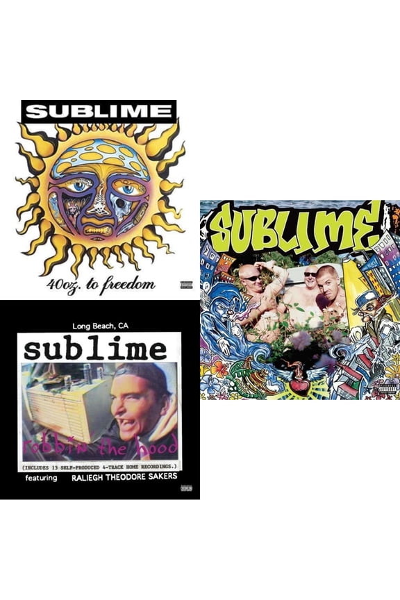 40Oz. To Freedom & Robbin The Hood & Second Hand Smoke [LP Vinyl Bundle]