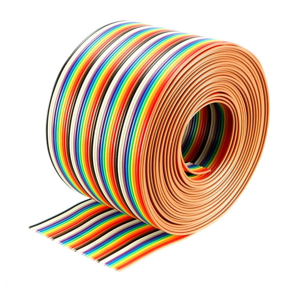 40P Jumper Wire 1.27mm Pitch Ribbon Cable Breadboard DIY 4 Meters Long