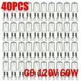 thumbnail image 1 of 40PCS G9 Halogen Bulb 60W Capsule Replace Light Bulbs AC 120V Dimmable Lamp USA, 1 of 11