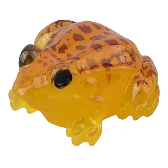 40PCS Glow In The Dark Mini Frog Statue Toy Resin Frog Figurine Miniature Garden Landscapes Decoration Smile Home