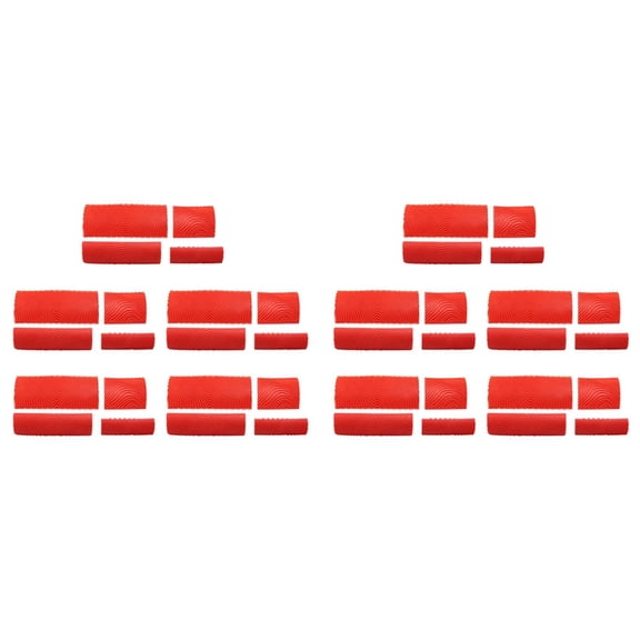 40PCS Wood Graining Tool Set Rubber Wood Graining Pattern Wall Paint Painting Tool for Wall Painting Decoration DIY