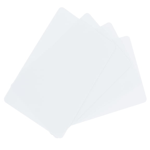 40Pack Blank Cards 20mil Blank Credit Cards Plastic Cards White