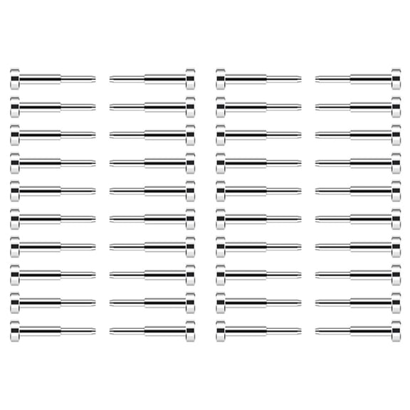 40Pack Cable Railing Kit,SST316Swage Tensioner and Terminal Hidden for Cable Railing,for Wood/Level/Stair Post