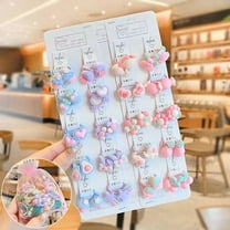 40Pack Pony Cartoon Mini Hair Ties - Ponytail Holders - No Damage Hair Accessories for Girl Women