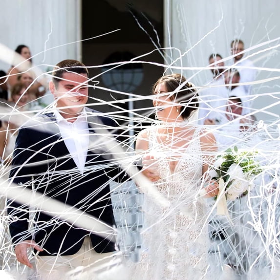 40Pack Streamers Poppers, No Mess Paper Crackers, Hand Throw Confetti ...