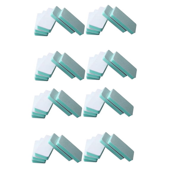40Pcs 2 Ways Nail Art File Buffer Polishing Block Smooth Shine Manicure Tips Tools