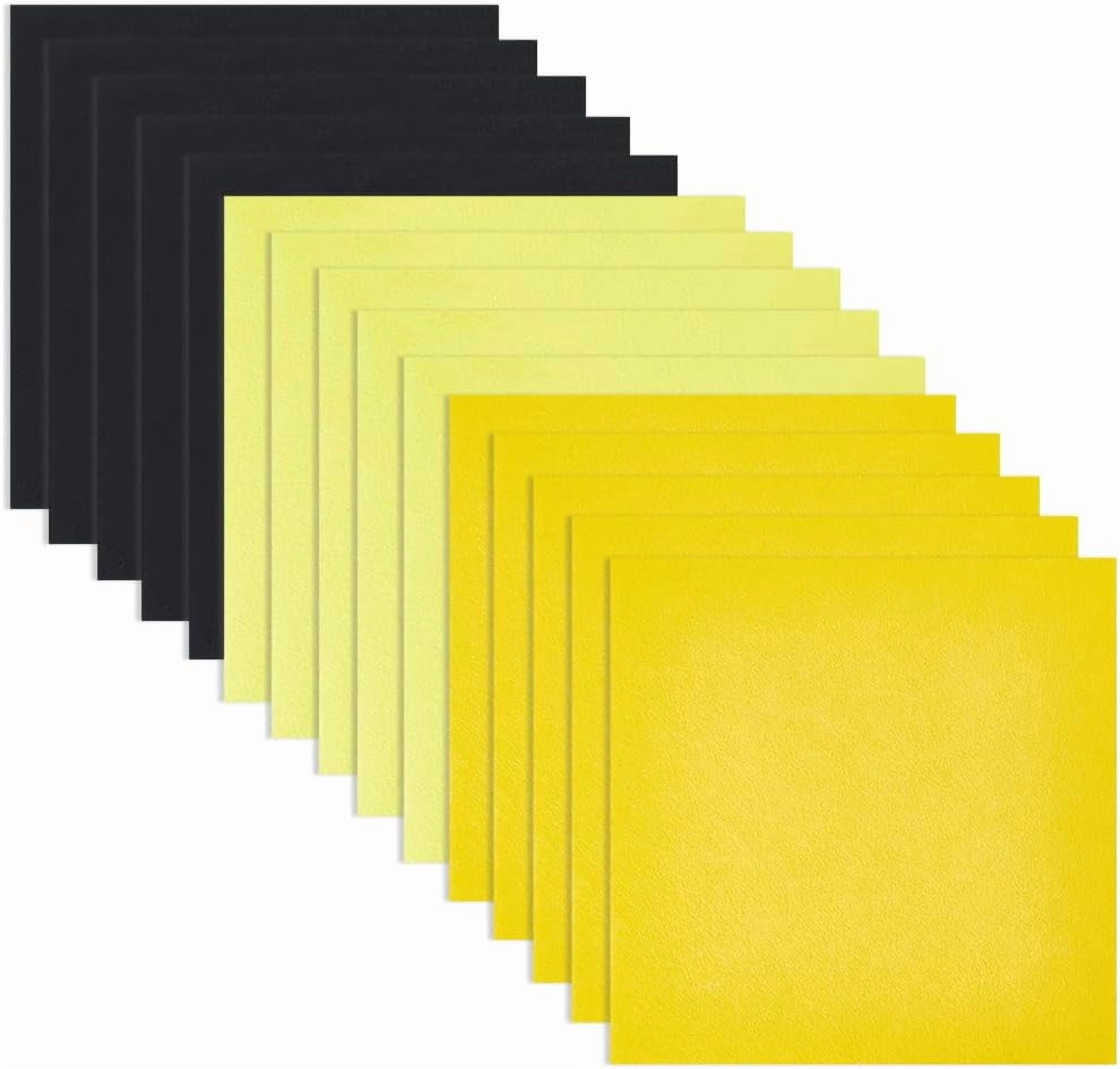 40Pcs 3 Colors Felt Fabric Sheet Squares Stiff Sheets Crafts Non Woven Felt Fabric Assorted Color for DIY Patchwork Sewing School Crafting Projects Party Decoration 12"x12"(30x30cm) 1mm Thick 1 Set