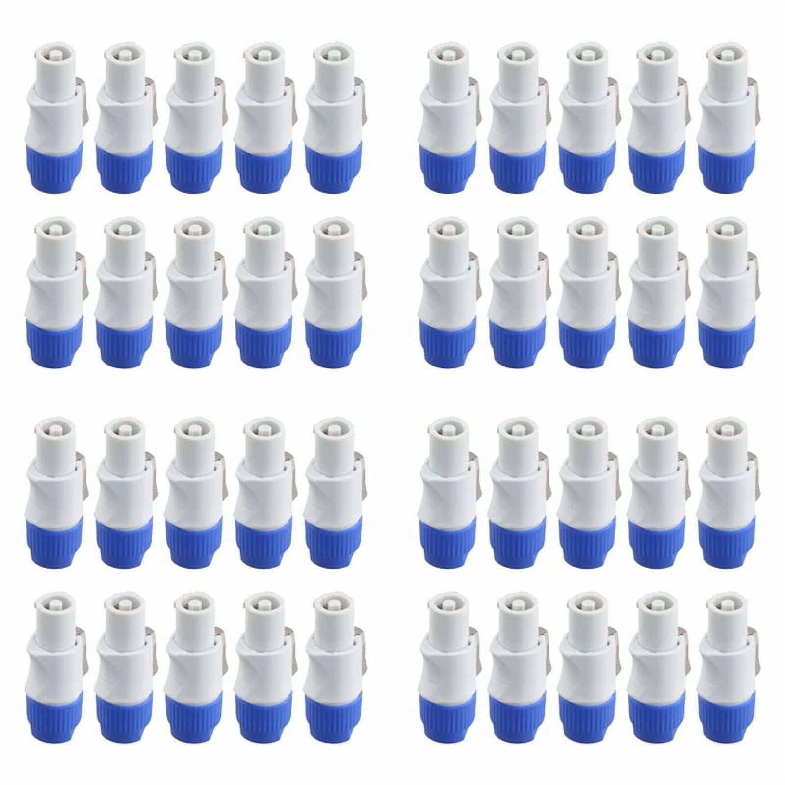 40Pcs 3 PIN Male Powercon Connector Signal Input Jack for Beam Light ...