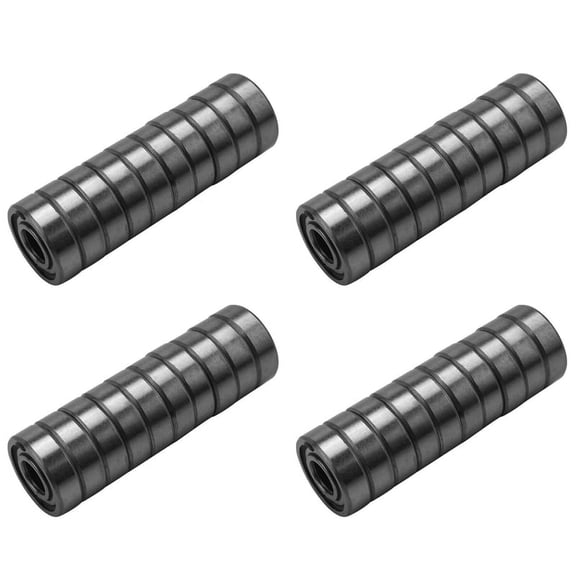40Pcs 695Z 5mm X 13mm X 4mm Mini Deep Groove Ball Bearing Ball Bearing
