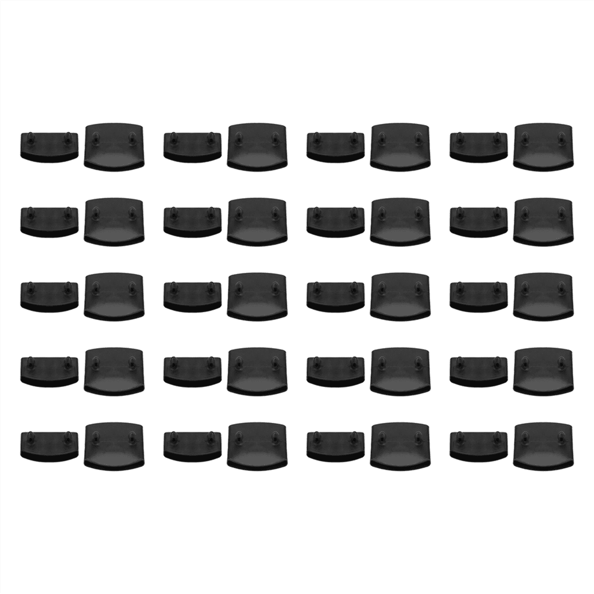 40Pcs Bed Slat End Caps Holders Connector Furniture Accessory for