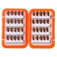 40Pcs/Box Sturdy Artificial Bait Simple Installation Far Throwing Distance Multiple Professional