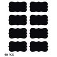 thumbnail image 1 of 40Pcs Chalkboard Labels Stickers Set Waterproof Jar Labels Peel and Stick for Mason Jars Glass Bottles Pantries Craft Rooms(1.93 L x 1.34 W Black), 1 of 6