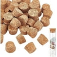 thumbnail image 1 of 40Pcs Cork Stoppers Wood Cork Bottle Plugs Natural Replacement Cork Top Tapered Crafting Corks, 1 of 8