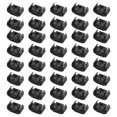 thumbnail image 1 of 40Pcs Double Brake Line Clip Brake Line Holder 4.75mm Black FOR SKODA A4 / S4 / A6, 1 of 8