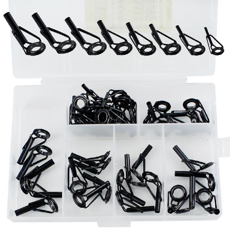 eye fishing pole replacement FishTrip Rod Repair Kit Ceramic Guide Rings for Rod Eyelets DOIIIY fishing rod eye repair kit is a complete kit with epoxy for repairing casting fishing rods it contains parts (guides and tips) and supplies as well as detailed instructions for getting your broken fishing rods back to life. Fishing Rod Tip Eyes -