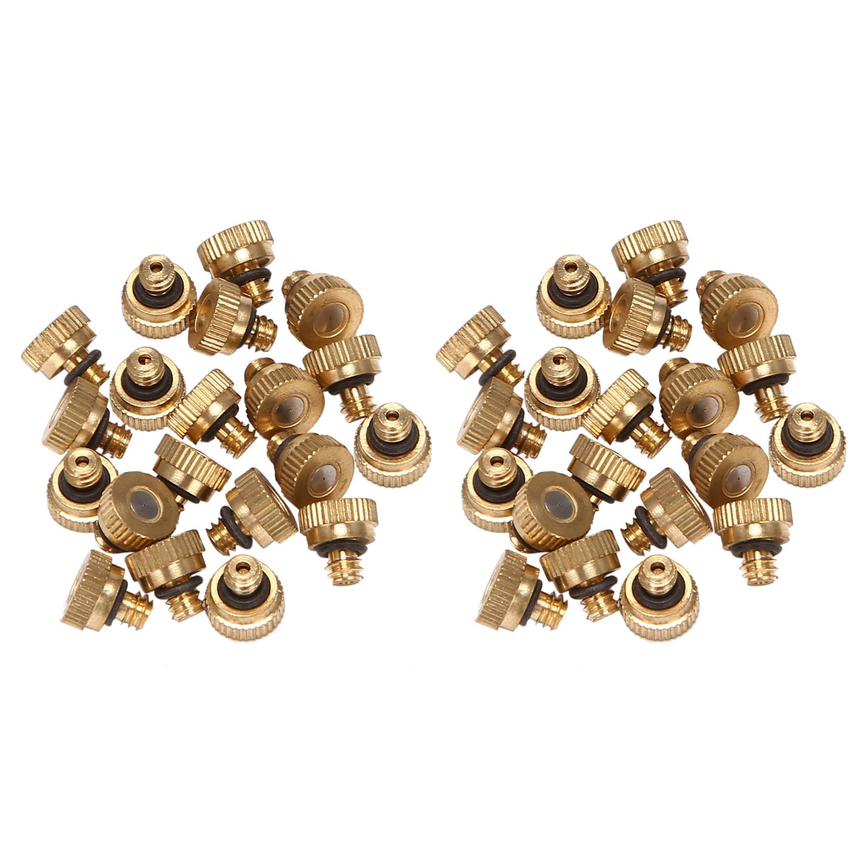 40Pcs Fog Mist Nozzle,Low Pressure Mist Cooling Nozzle,Misting Nozzles