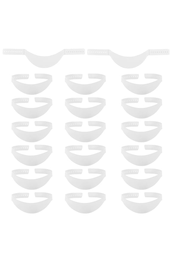 40Pcs Hat Brim Bender Reusable Easy Hat Curver Tool Easy to Use Hats Shape Keeper Adjustable Steaming Optional Hat Shaper Versatile Hat Curver Tool for Baseball Caps