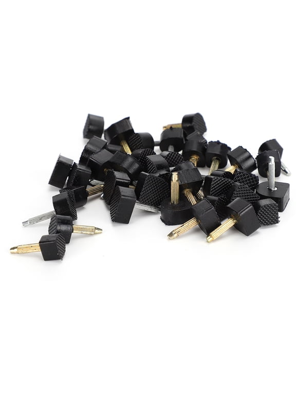 40Pcs High Heel Tip Cap Replacement Wear Resistant Anti-Skid Shoe Accessories for High Heels 0.31-0.47 inches / 8-12 mm