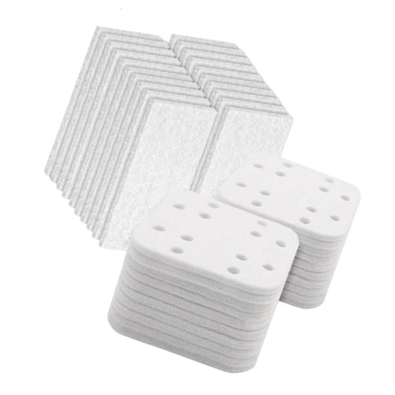 40Pcs Humidifier Filter Replacement Humidifier Filter Pads Mineral Absorption Pad for LV600S LV600HH Humidifiers