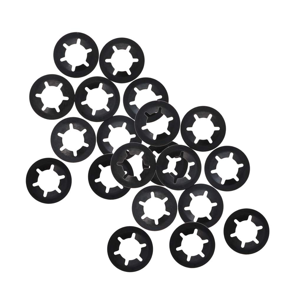 40Pcs Internal Tooth Washers Locking Washer. Push On Speed Clips