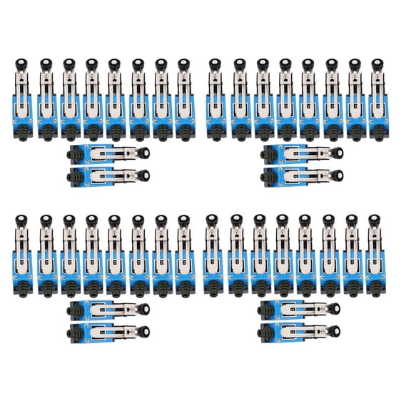 40Pcs ME-8108 Momentary Roller Arm Type Limit Switch for CNC Mill 5A 250V ME8108 Mini Switch