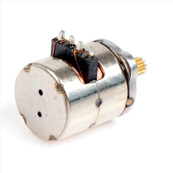 40Pcs/Pack Mini 2-Phase 4-Wire Stepper Motor Miniature Stepper with Gear Small Tiny Mini Motor Toy Engine DIY