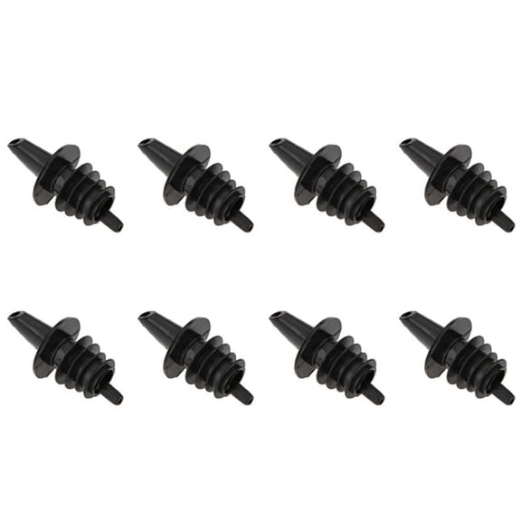 40Pcs Plastic FreeFlow Liquor Spirit Bottle Pourer Bar Wine Cocktail Drinks