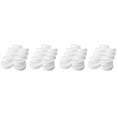 thumbnail image 1 of 40Pcs Plastic Storage Lids Ribbed for 70mm/86mm Standard Regular Mouth Jar Bottle, 1 of 8