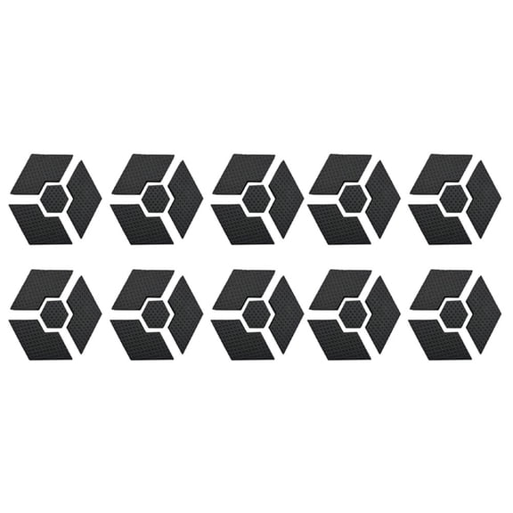 40Pcs Pot Feet Composable Hexagon Flower Pot Feet Risers for Muti-Styles Pots