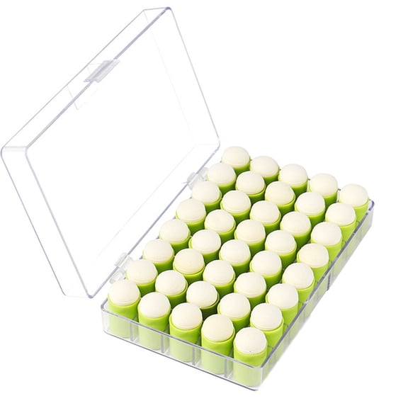 40Pcs Reusable Sponge Daubers with Organiser Box for Kid Painting Graffiti