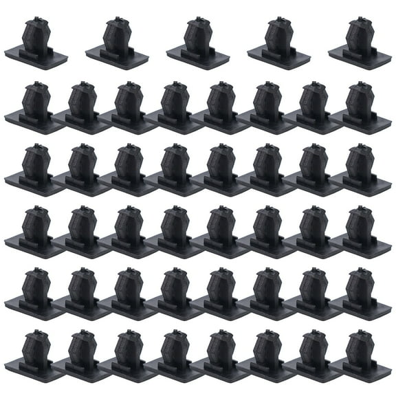 40Pcs Rocker Molding Panel Clips Fit For Dodge Charger Magnum For Chrysler 300 2005-2010 1Ba41Ax1Aa 1Ba41Ax1-Aa