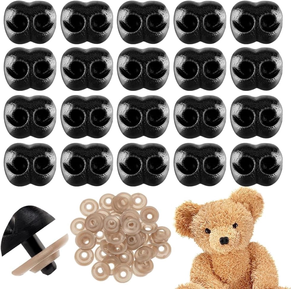 40PCS Brown Plastic Safety Eyes - 22mm With Washers For Plush Toys, Teddy Bears & DIY Crafts - View #13