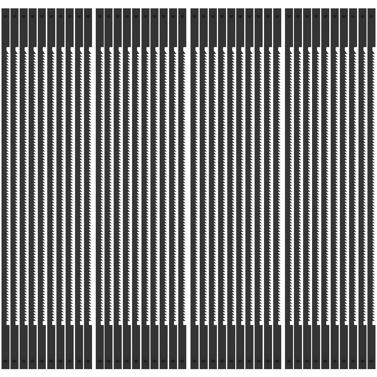 40Pcs Scroll Saw Blade Pin End Compatible with 3921 3922 SK5 High