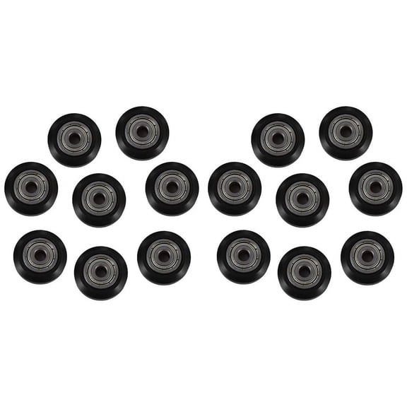 40Pcs/Slot Plastic Wheel Pulleys 625ZZ 3D Printer Parts Round Idler Gear Part