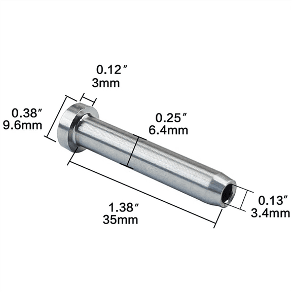 40Pcs Stainless Steel Stemball Swage Stud Dead Ends Threaded Stud Paired with Cable Tensioner for 1/8Inch Cable Railing