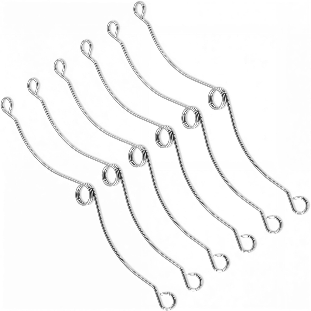 40Pcs Stainless Steel Torsional Springs Clip Recessed Lighting Trims ...