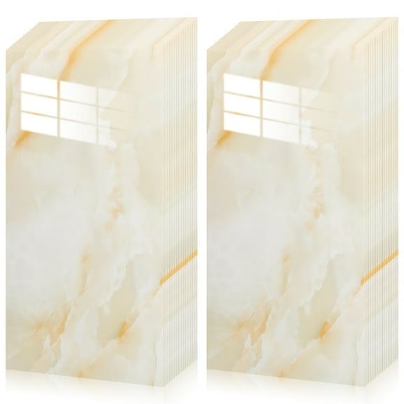 40Pcs Thick Peel and Stick Waterproof Wall Panels,Heat-Resistant Backsplash Tile, 23.6"x11.8" PVC Foam Wall Sticker