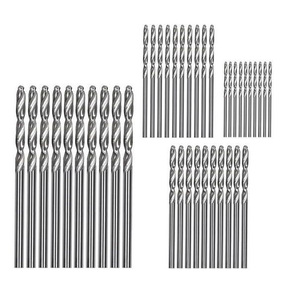40Pcs Titanium Coated High Speed Steel Drill Bit Set for Tool Kits and Home Improvement Projects 40PCS