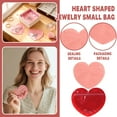 thumbnail image 1 of 40Pcs Valentine's Day Gift Packaging Bags - Cute Heart Shaped PVC Self-Sealing Pouches for Jewelry & Party Favors, 1 of 6