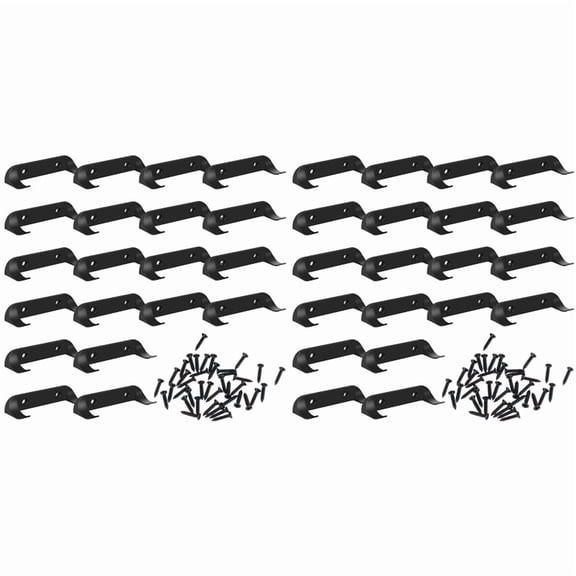 40Pcs Wall Mount Car Model Display Holder Vertical Car Toy Storage Rack,Toy Car Holders for Wall