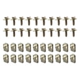 thumbnail image 1 of 40Pcs Zinc Body Bolts U-Nuts Clips Engine Bottom Fender Liners Push Retainers Fasteners For Nissan For Infiniti G35 G37 Fx35 Fx4, 1 of 8