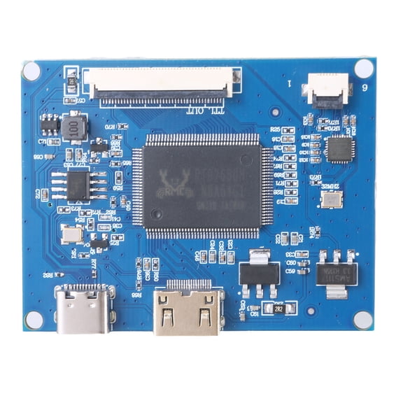 40Pin LCD Panel Controller Board Display Screen Driver Board Support GT911/913/928/9110 Chip 800x480 1-Channel