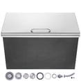 thumbnail image 1 of 40QT Hinged Stainless Steel Embedded Ice Chest, 1 of 6
