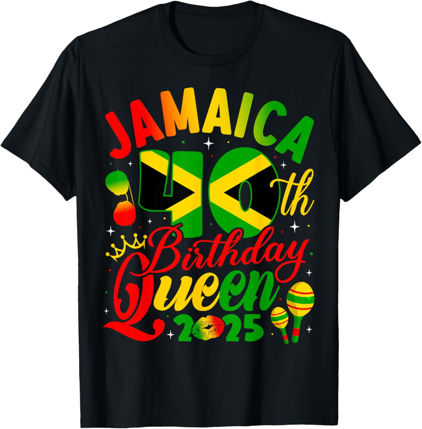 40th-birthday-queen-jamaica-girl-matching-party-2025-t-shirt100-cotton