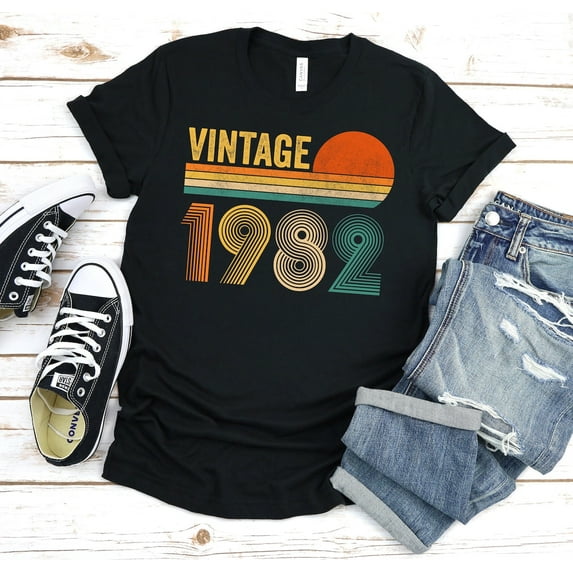 40Th Birthday Shirt, Vintage 1982 Shirt, 40Th Birthday Gift For Women, 40Th Birthday Gift For Men, 40Thbirthday Best Friend, 40Th Birthday Woman