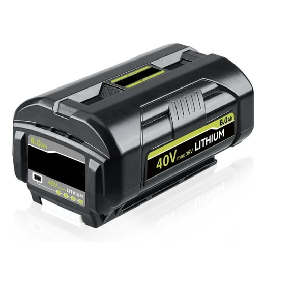 40V 6.0Ah Lithium Battery for Ryobi 40 Volt OP4026 OP40602 OP4050A OP4040 OP40401 OP4050 Power Tools