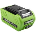 thumbnail image 1 of 40V Battery for GreenWorks BST4000 STF309 ST40B02 12" Cordless String Trimmer, 1 of 5