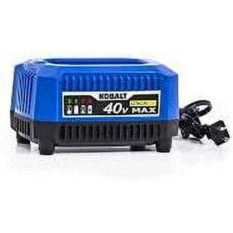 40V Lithium Ion Battery Charger Battery Not included for Kobalt 40 Volt Outdoor Cordless Power Tools and Equipment Blower Trimmer Chainsaw Pole Saw Replace KRC 60 06 Walmart