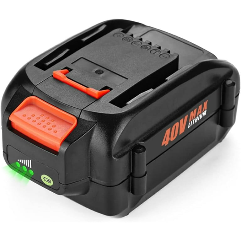 40V WA3580 Replacement for Worx 40V Max Lithium Battery 3A for WG180 WG280 WG380 WG580 Cordless Tools for Worx 40 Volt Battery Not for 2x20V